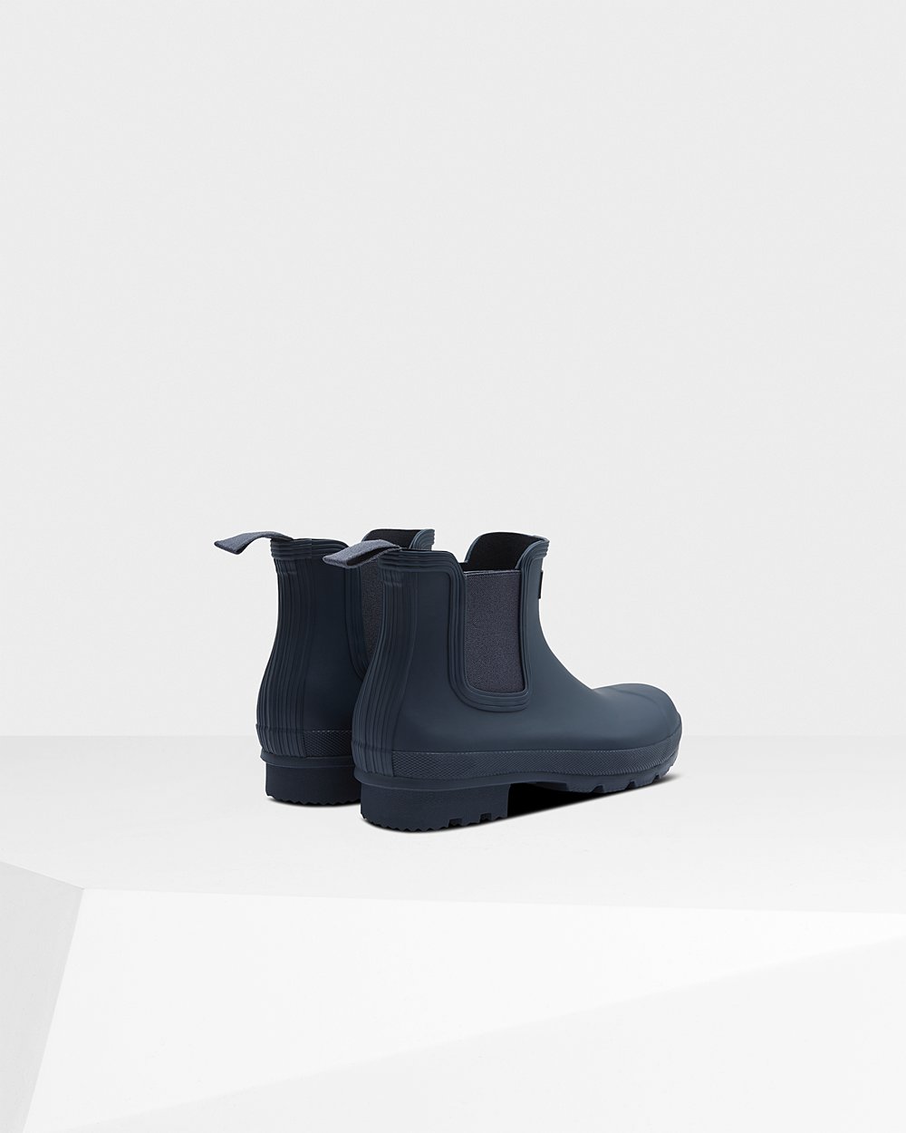 Bottes Chelsea Hunter Original Homme Bleu Marine BXCSVFR-42